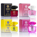 NovoGlow Verse 4-Piece Mini Fragrance Set for Women Light One - Refreshing Combinations of Floral, Fruity  Woody Scents -Ideal EDP Beauty Gift for Birthday, Anniversary Infinity Breeze(4 Fl Oz)