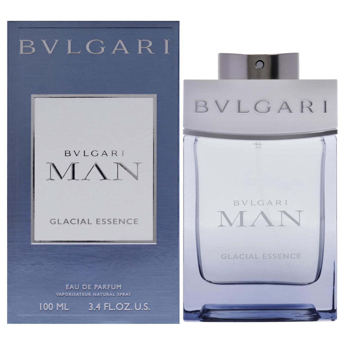 Bvlgari Man Glacial Essence for Men - 3.4 oz EDP Spray(3.4 Fl. Oz)