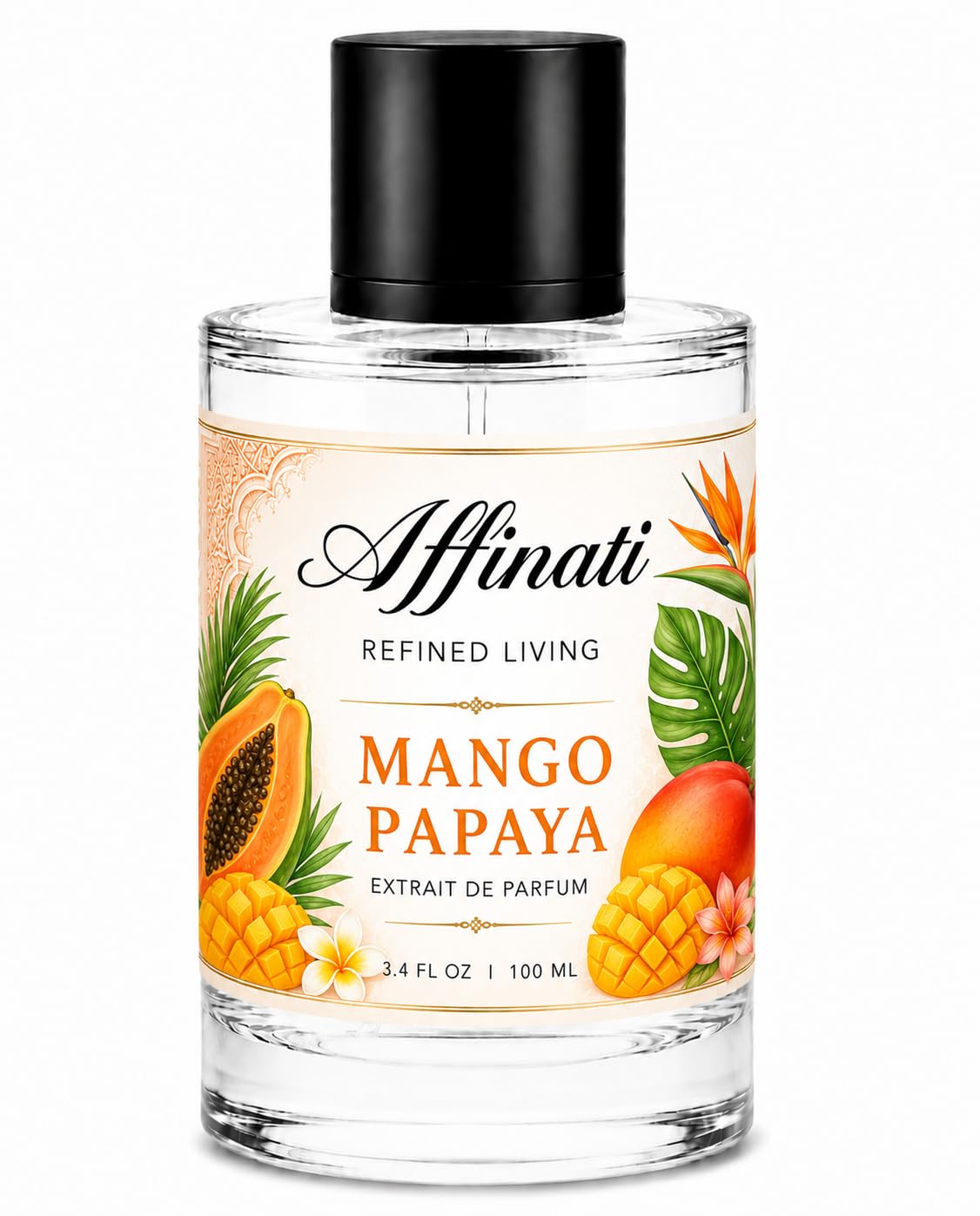Affinati Mango Papaya Extrait de Parfum for Women 100 mL(3.4 Fl Oz)