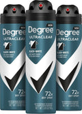 Degree Men Antiperspirant Deodorant Dry Spray Black + White 3 Pack 3.8 oz(3.8 Ounce)