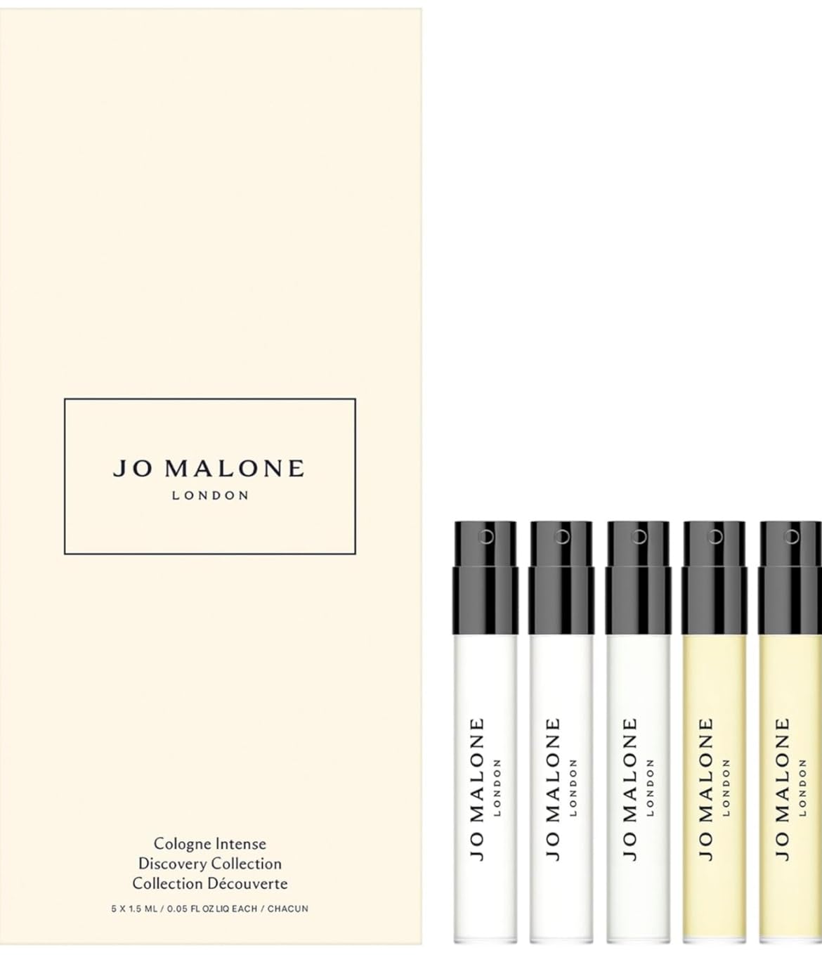 Jo Malone Cologne Intense Discovery Collection 5 Mini Perfume * 1.5ml Each(7.5ML)