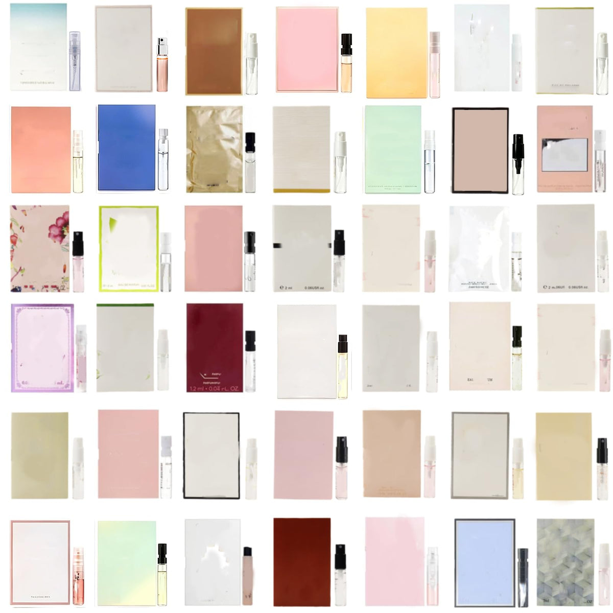 Luxury Hign-End Designer Perfume Samples for Women, 20PCS Random Selection(Female Set of 14)