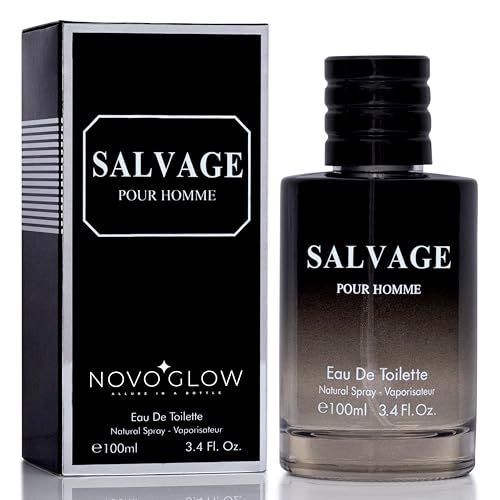 Salvage for Men 3.4 Oz Men's Eau De Toilette Spray Refreshing  Warm Masculine Scent for Daily Use Men's Casual Cologne Great Holiday Gift Smell Fresh All Day A Gift for Any Occasion(3.4 Fl. Oz)