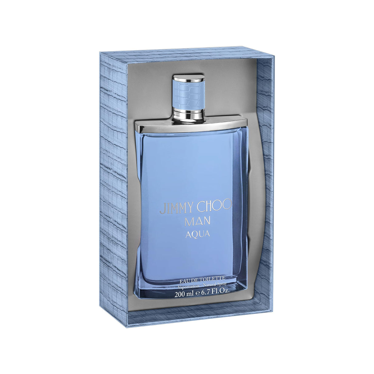 JIMMY CHOO - Man Aqua Eau de Toilette - Men's Fragrance - Fougere Marine Woody - With notes of Grapefruit, Clary Sage  Salty Moss(0.5 Fl Oz)