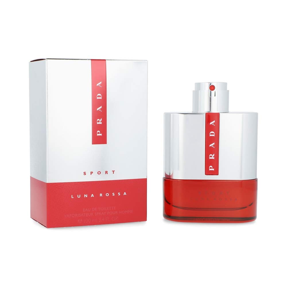 Prada Luna Rossa Sport for Men 3.4 oz Eau de Toilette Spray(3.4 Fl. Oz)